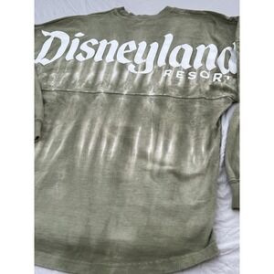 Disney Men's Spirit Jersey Shirt Green Tie‎ Dye Size Small Disneyland Resort